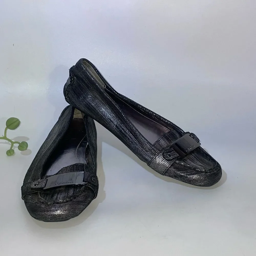 Elegant Calvin Klein Black Women's Flats 6